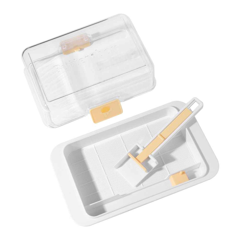 Clear Lid Butter Storage Box D - Kitchen Baking Containers review and price