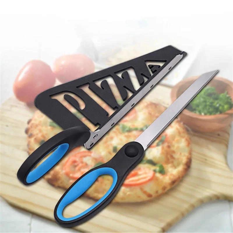 Pizza Scissors With Server Tra - Kitchen Shears In Baking review and price