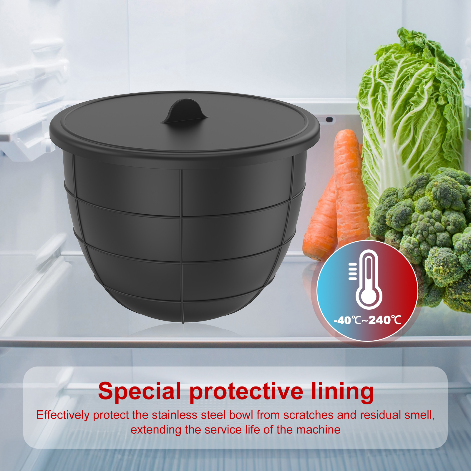 3 Pcs Kitchen Silicone Bowl In - Kitchen Aid Baking Lid review and price