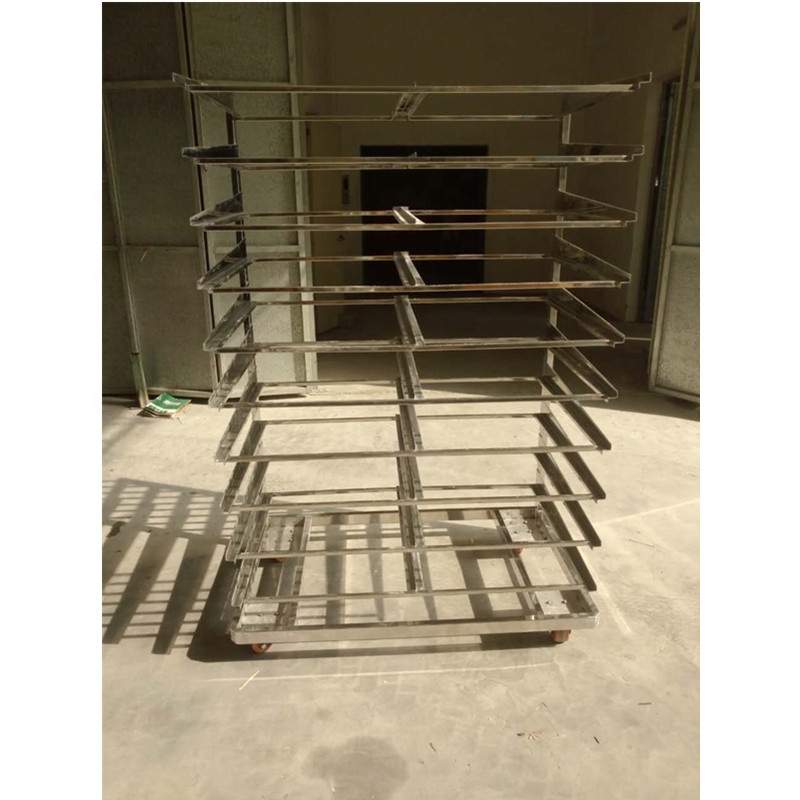 Custom Size 201/304 Stainless  - Kitchen Baking Trolley review and price
