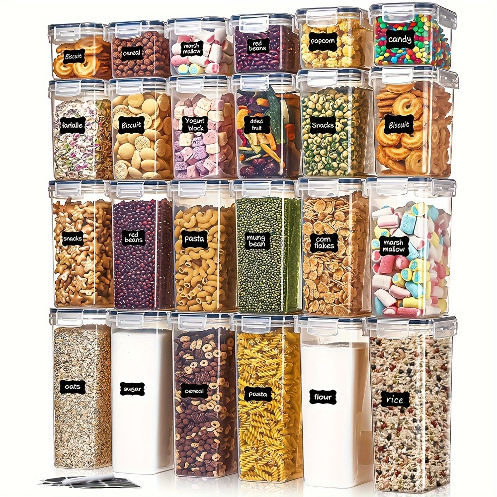 24Pcs Food Storage Containers  - Kitchen Baking Tray Storage review and price
