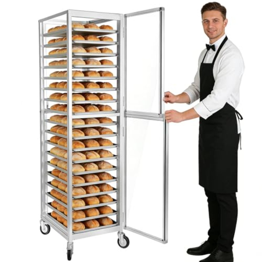 Commercial bakery rack for bun - Kitchen Baking Trolley review and price