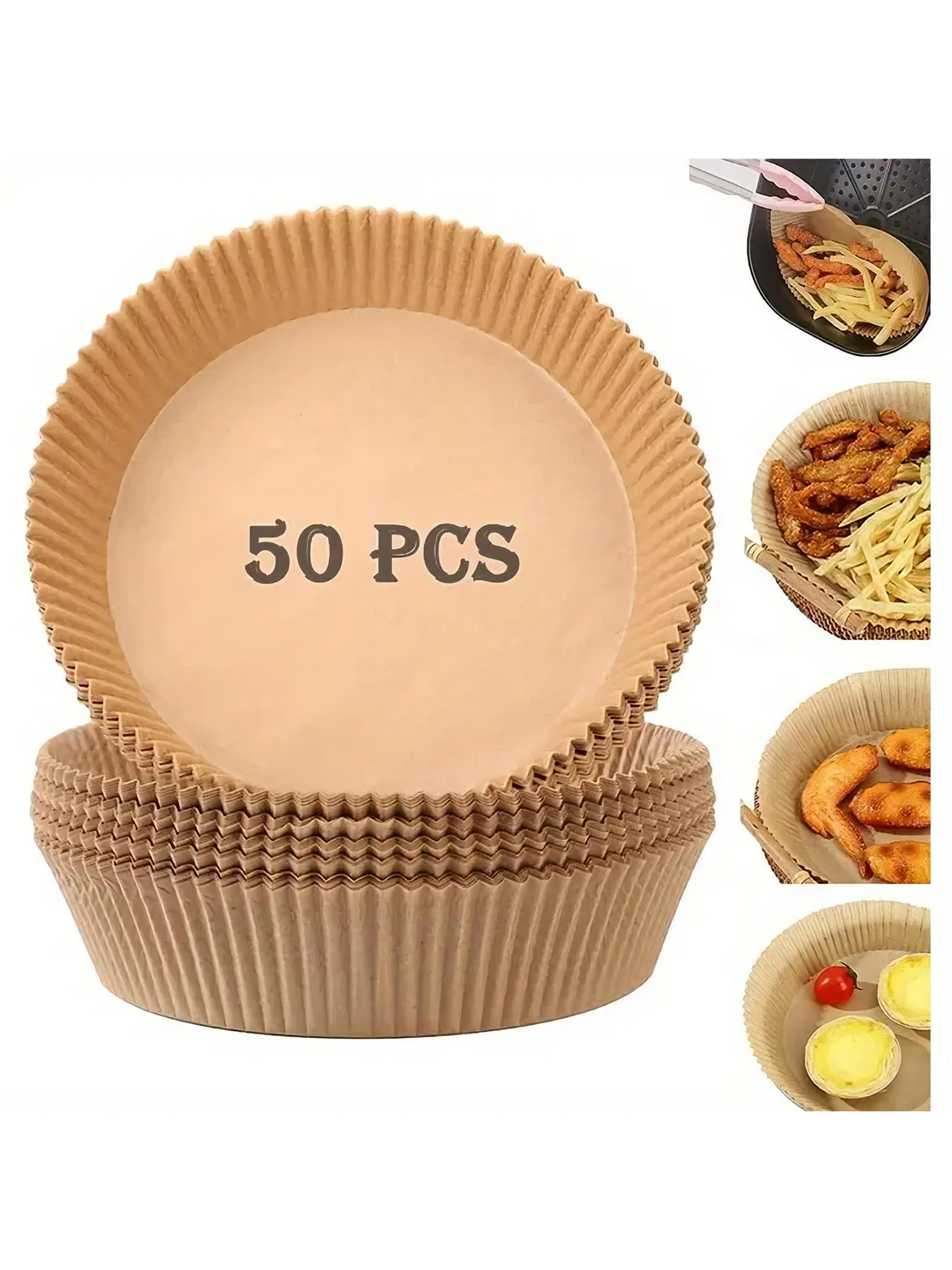 50Pcs Air Fryer Liners Disposa - Kitchen Grade Baking Sheet review and price