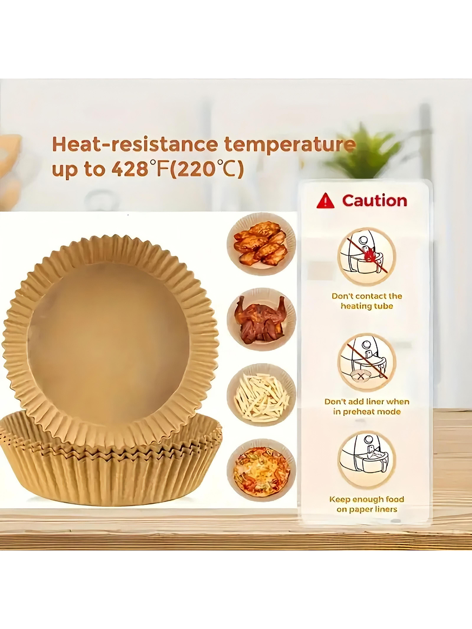 50Pcs Air Fryer Liners Disposa - Kitchen Grade Baking Sheet review and price