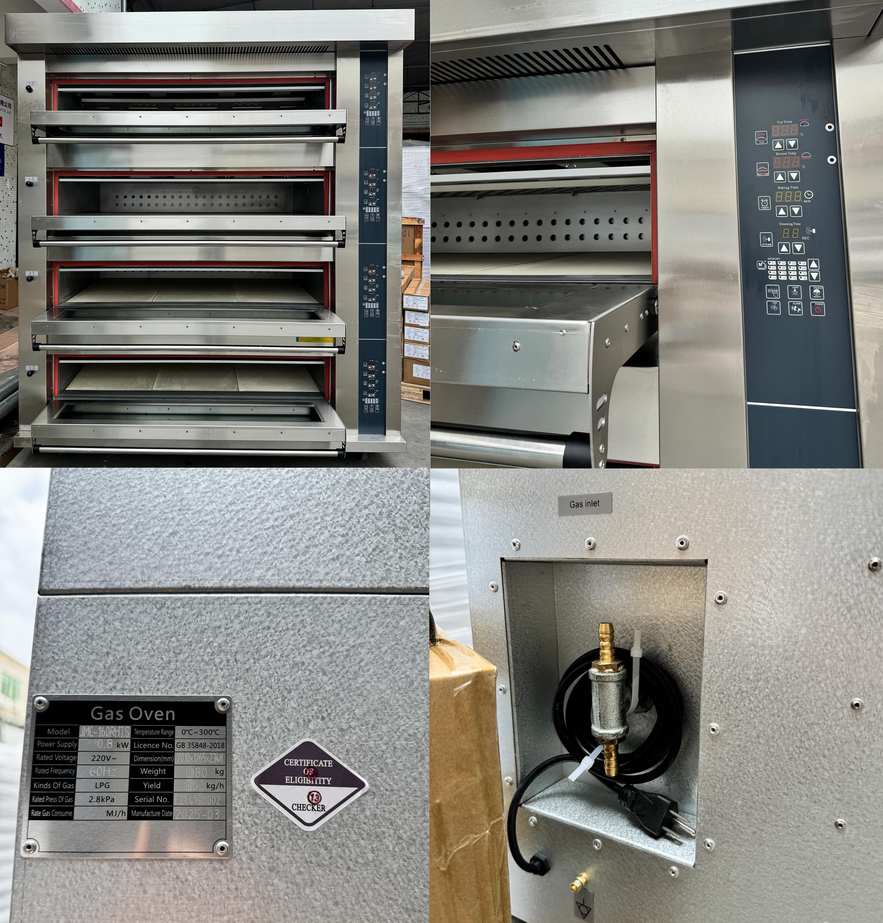 Customized Commercial Pizza Br - Commercial Kitchen Baking Equipment review and price