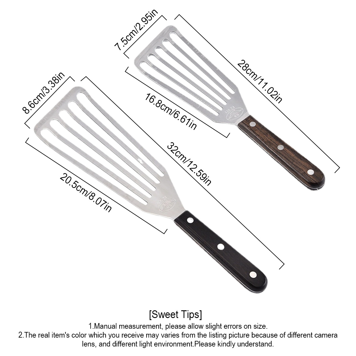 Fish Spatula, Stainless Steel  - Offset Spatula Set review and price