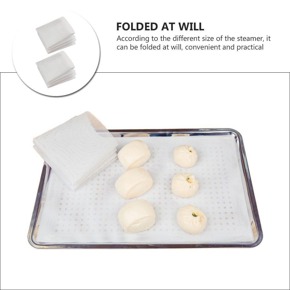 2Pcs Silicone Steamer Cloth No - Kitchen Baking Supplies review and price