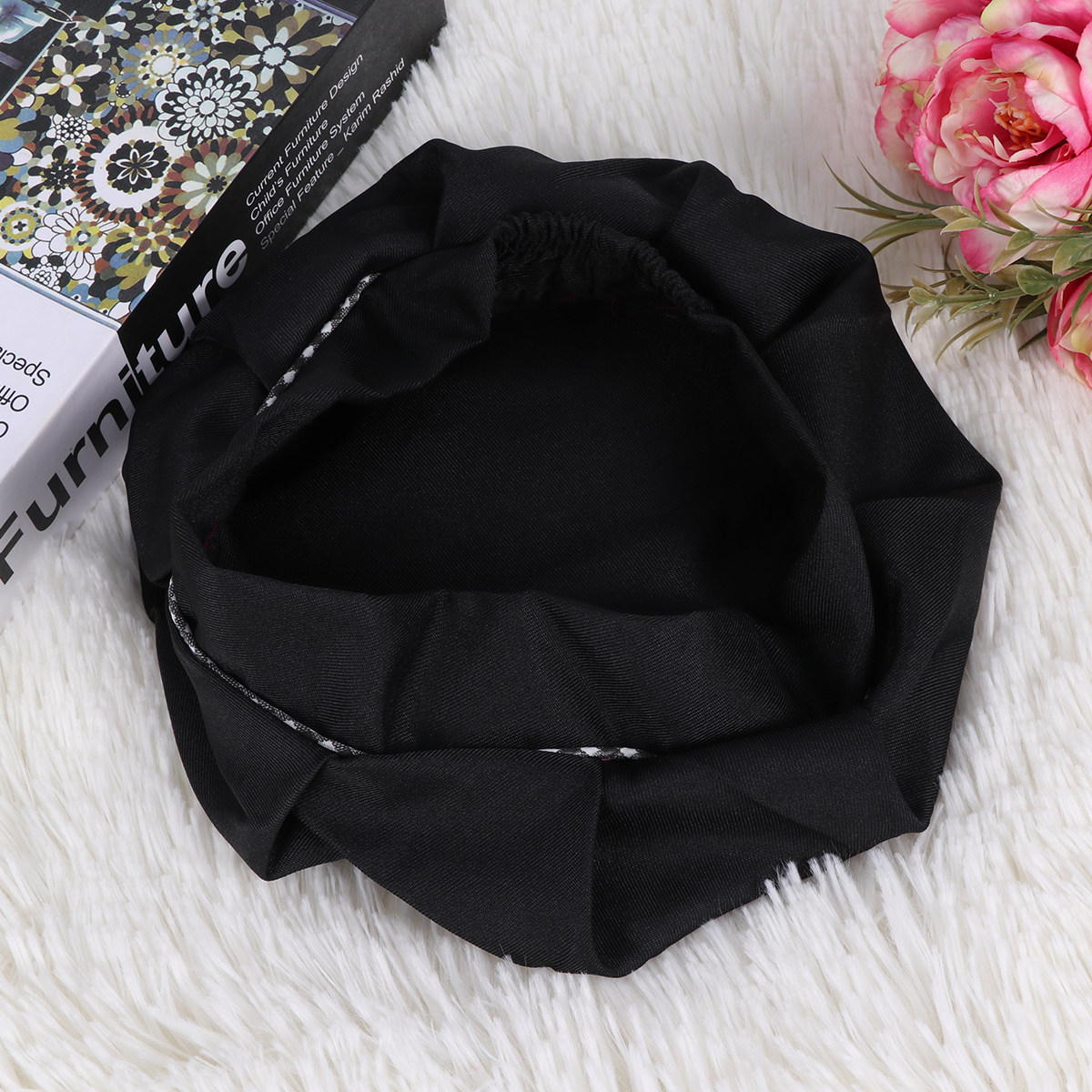 1pc Children Chef Hat Black Ad - Kitchen Baking Supplies review and price