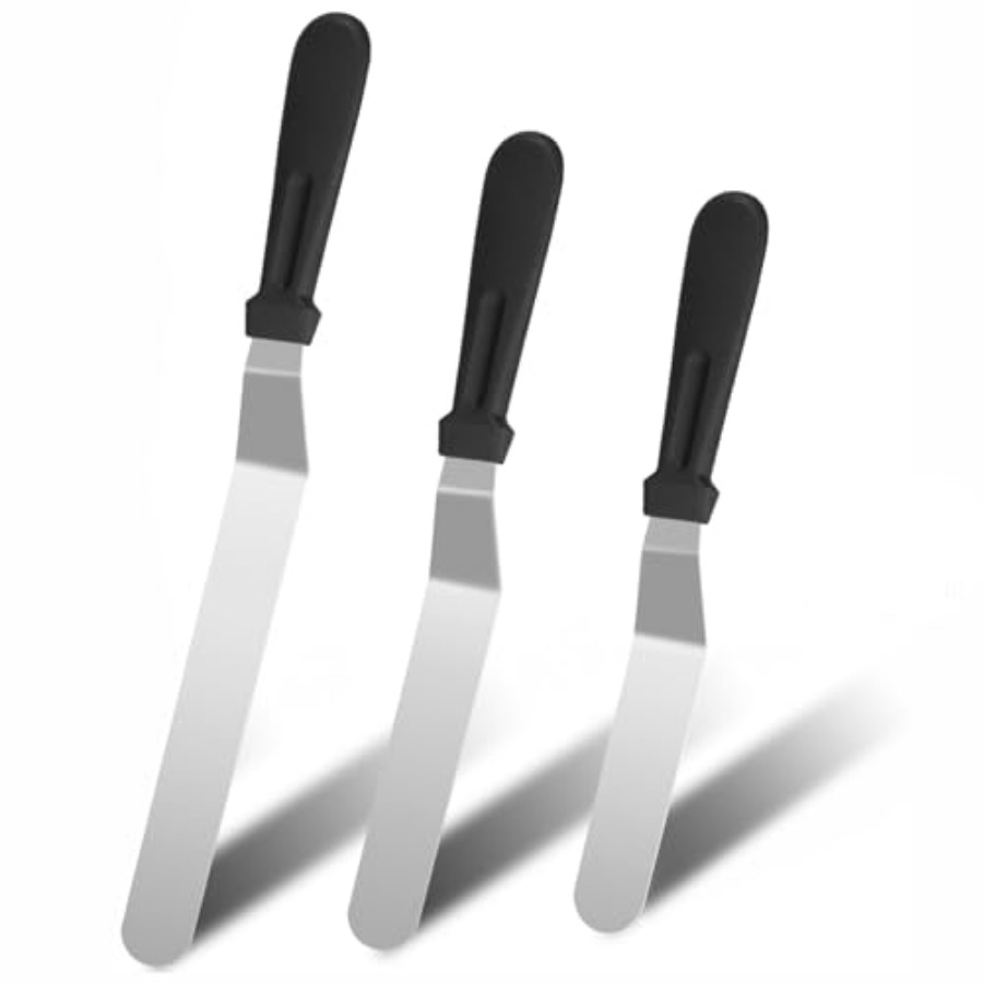 3 PCS Icing Spatulas, Offset S - Offset Spatula Set review and price