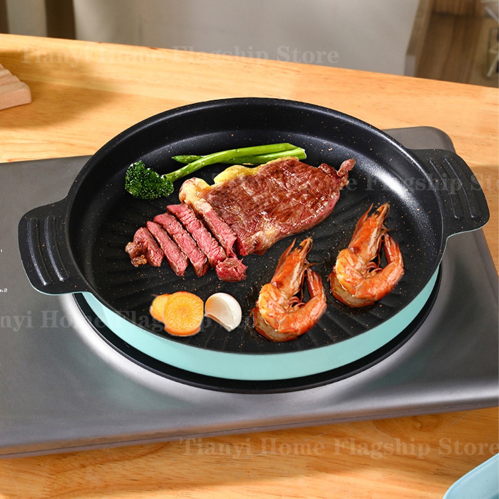 Grill Pan Round Non-Stick Barb - Kitchen Baking Containers review and price