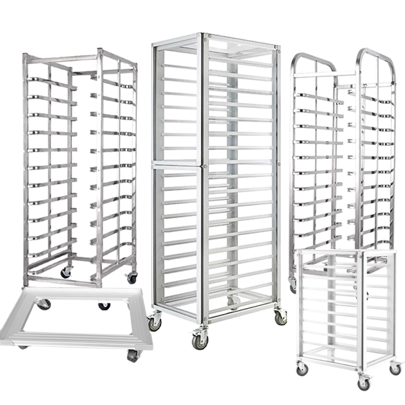 Commercial Aluminium Baking Tr - Kitchen Baking Trolley review and price