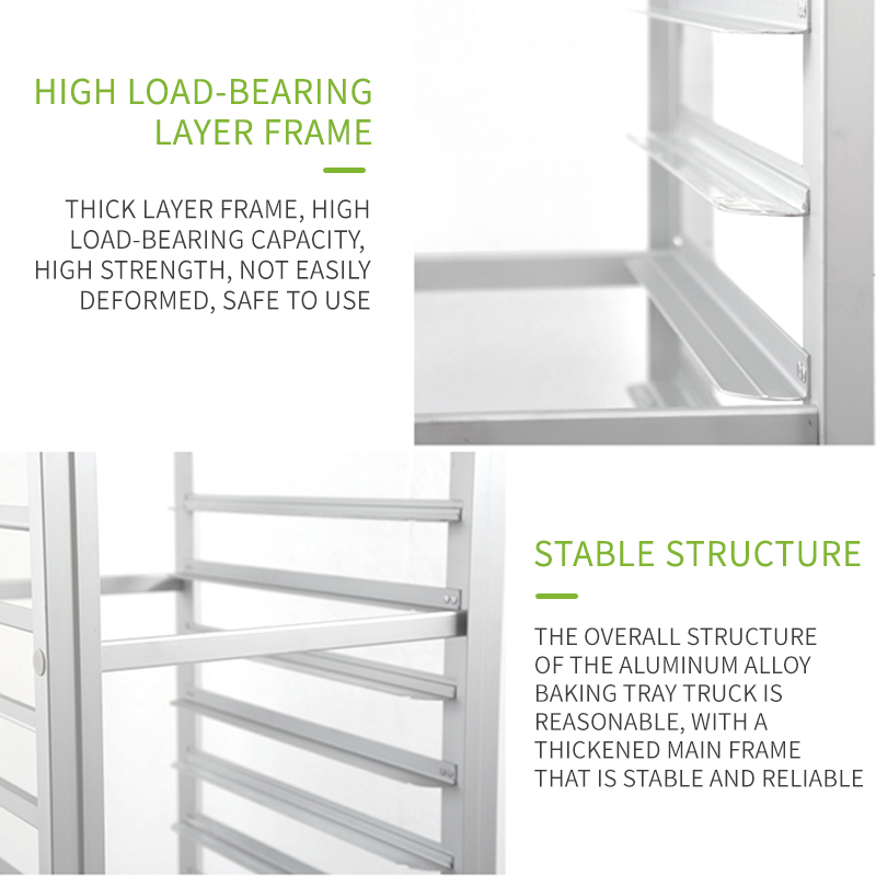 Commercial Aluminium Baking Tr - Kitchen Baking Trolley review and price