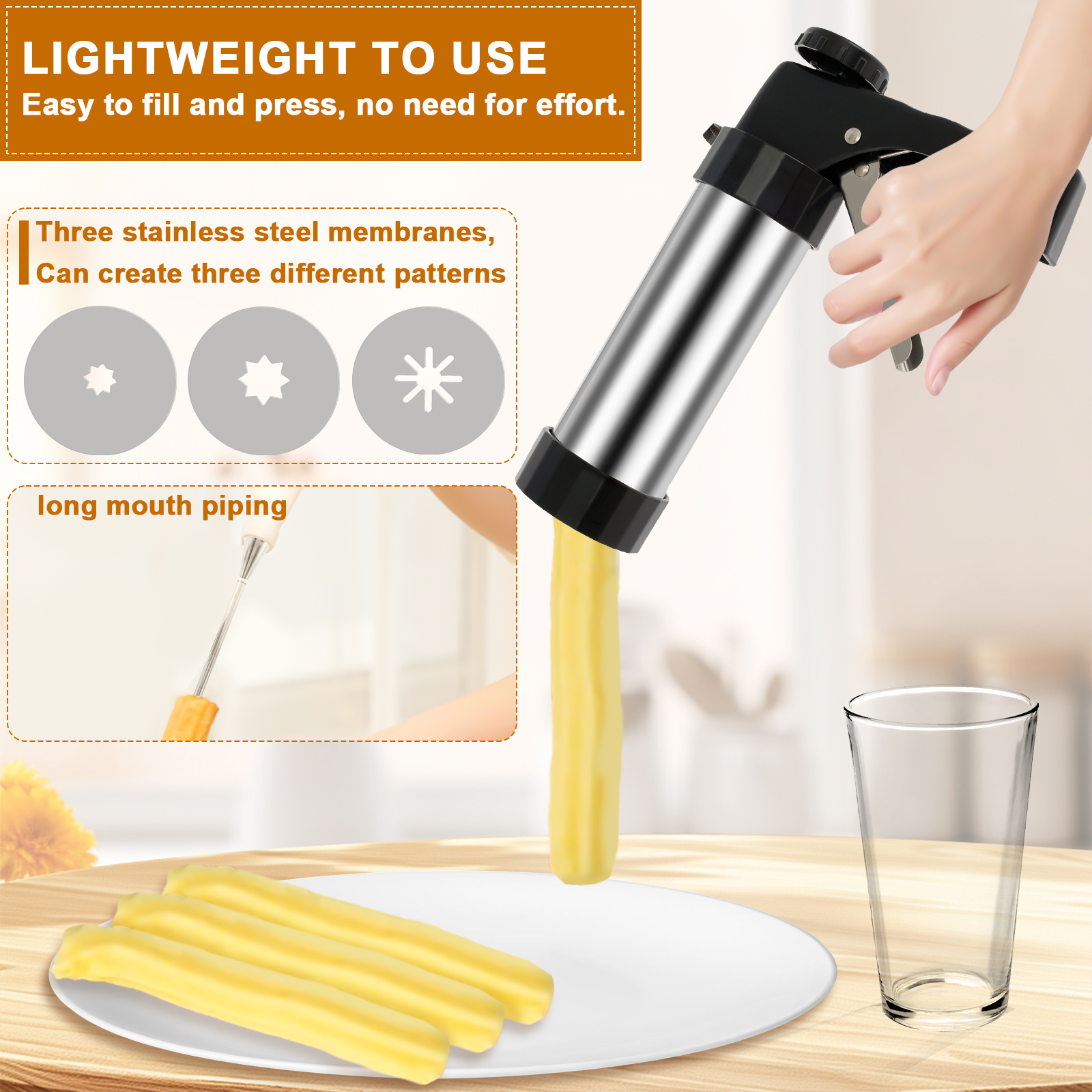 Churrera Churro Maker Machine  - Kitchen Baking Supplies review and price