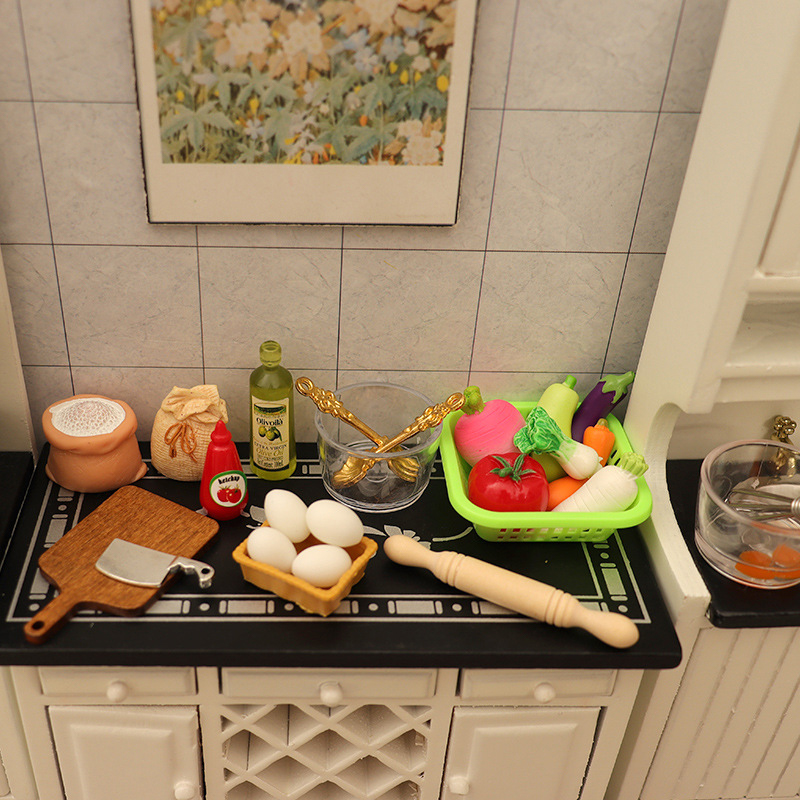 1/12 Dollhouse Miniature Kitch - Kitchen Baking Supplies review and price