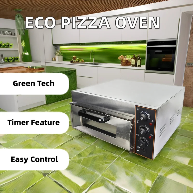 Stainless Steel Single Deck Pi - Commercial Kitchen Baking Equipment review and price