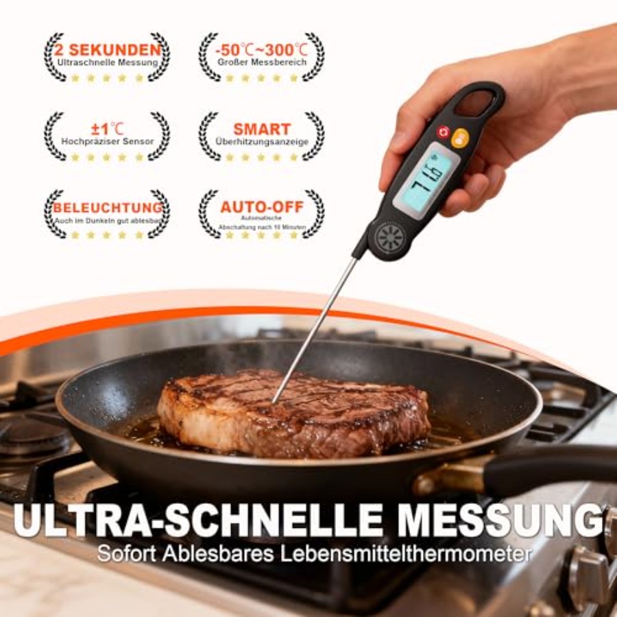 Meat Thermometer Digital - Ins - Kitchen Baking Cooking review and price