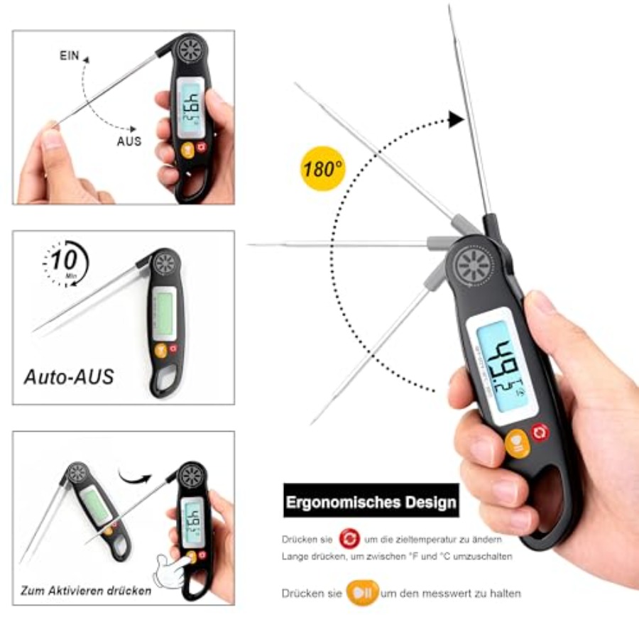 Meat Thermometer Digital - Ins - Kitchen Baking Cooking review and price