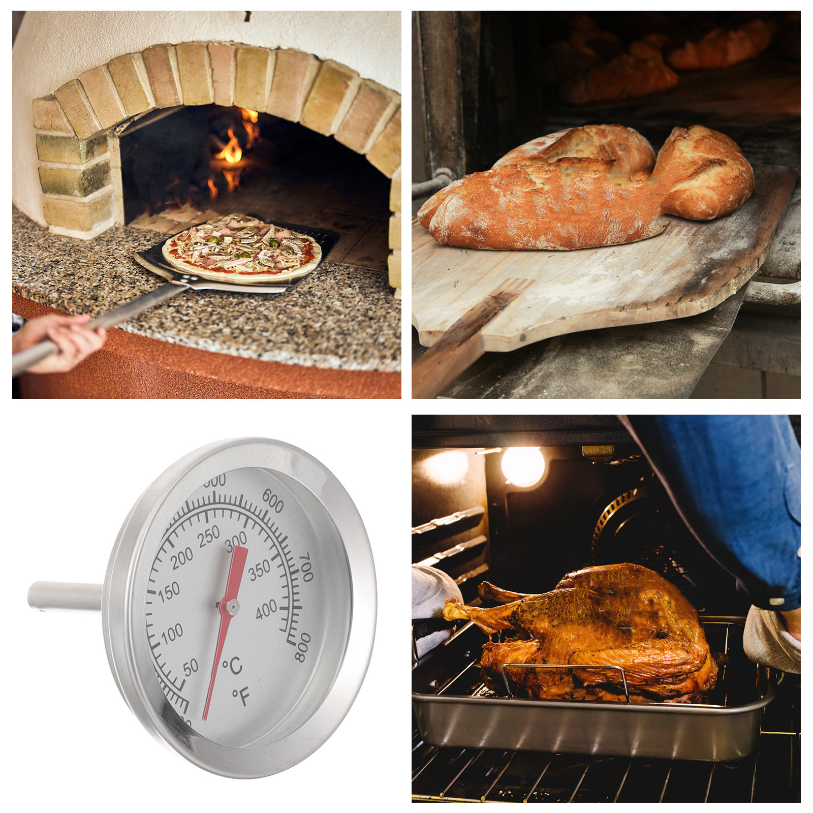 Large Dial Oven Thermometer St - Kitchen Baking Cooking review and price