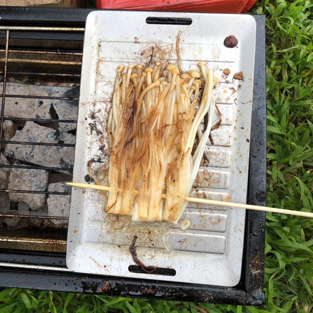 Durable Titanium Camping Grill - Kitchen Baking Containers review and price