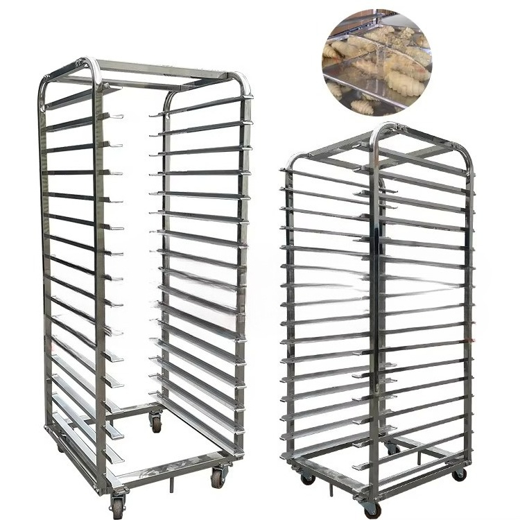 201 Stainless Steel Bread Trol - Kitchen Baking Trolley review and price