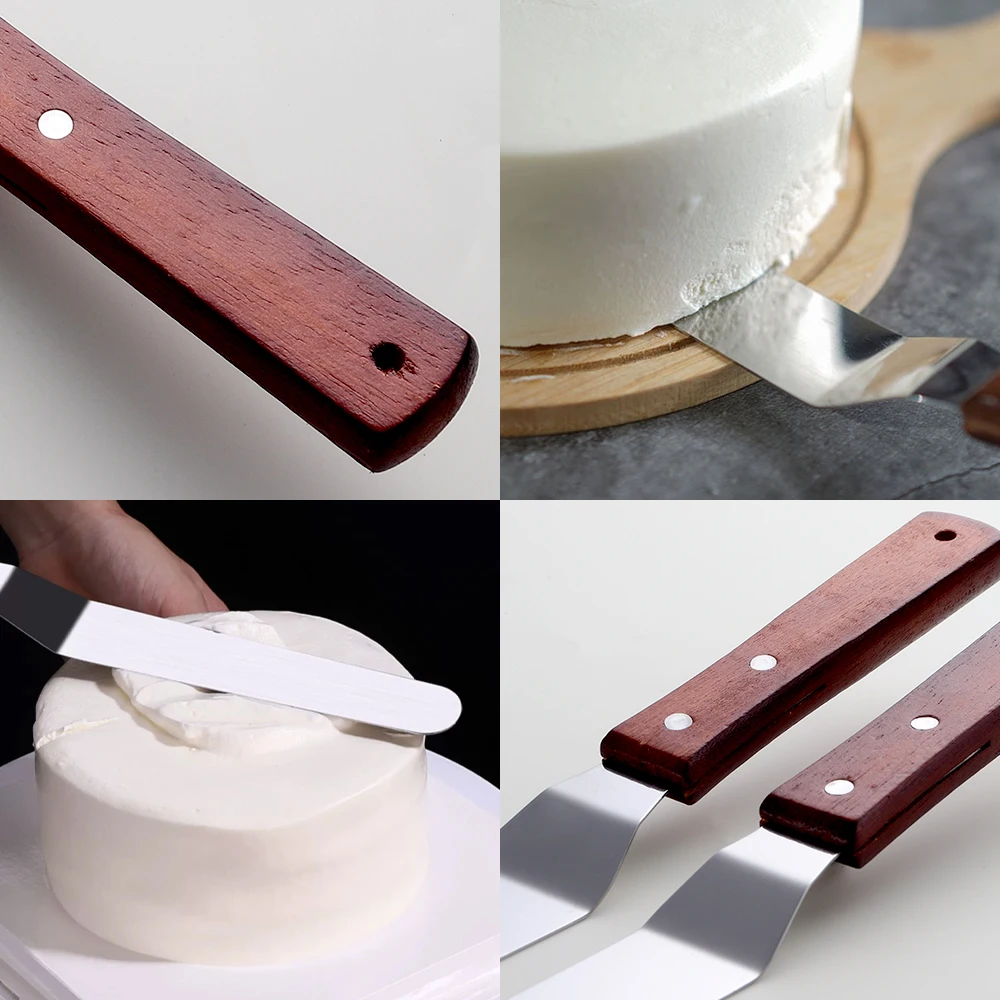 4/6/8/10 Inch Icing Spatula, S - Offset Spatula Set review and price