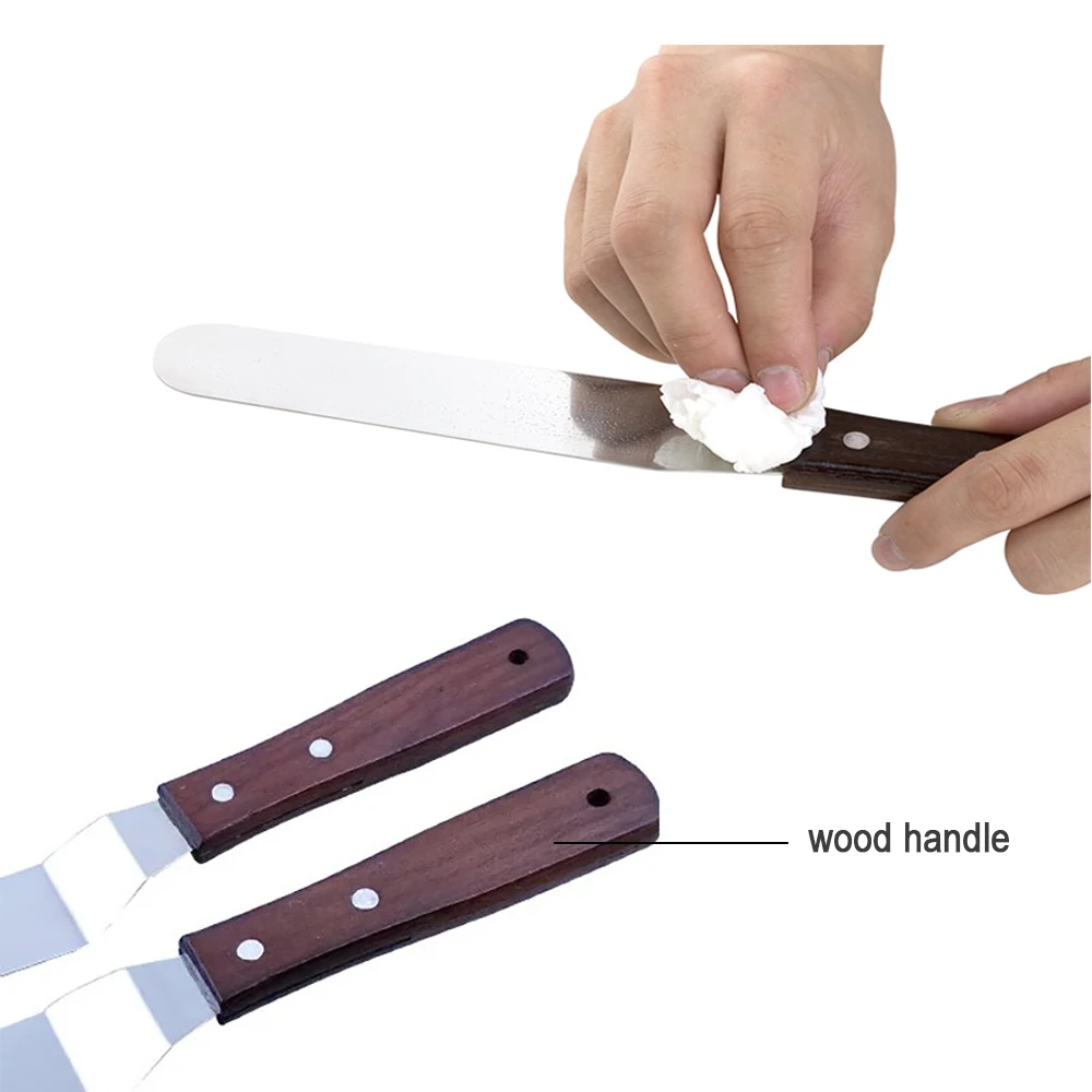4/6/8/10 Inch Icing Spatula, S - Offset Spatula Set review and price