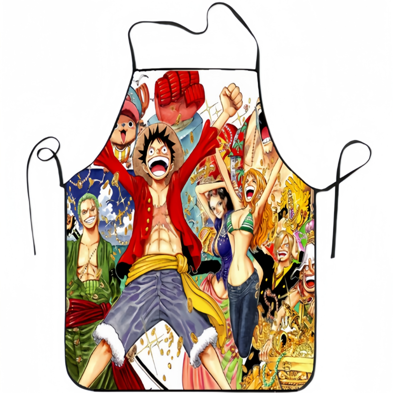 One Piece Luffy Anime Apron Ki - Kitchen Baking Gifts review and price