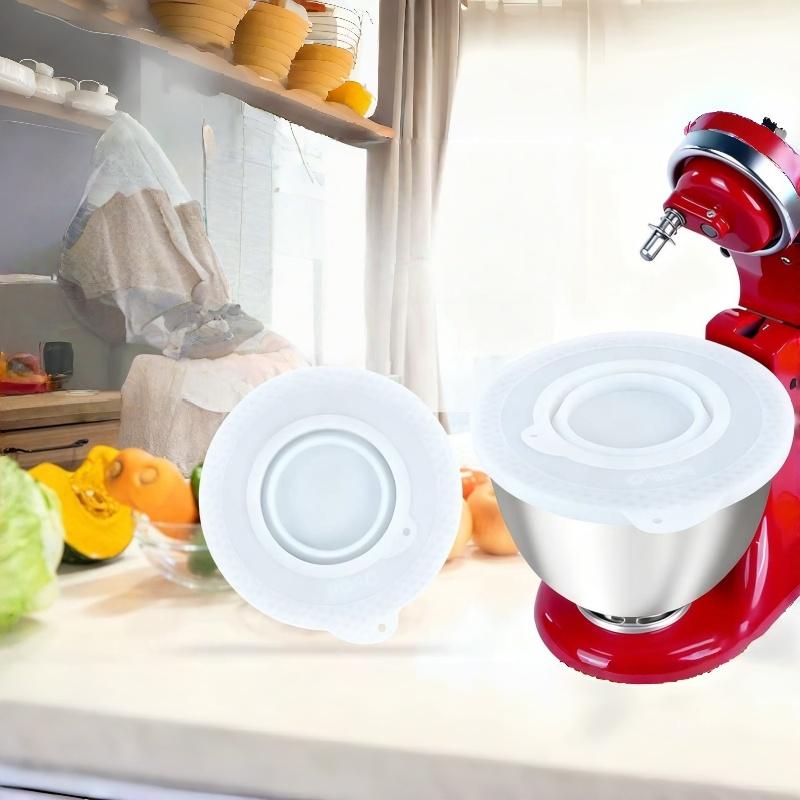 1Pcs DIY Silicone Mixers Bowl  - Kitchen Aid Baking Lid review and price