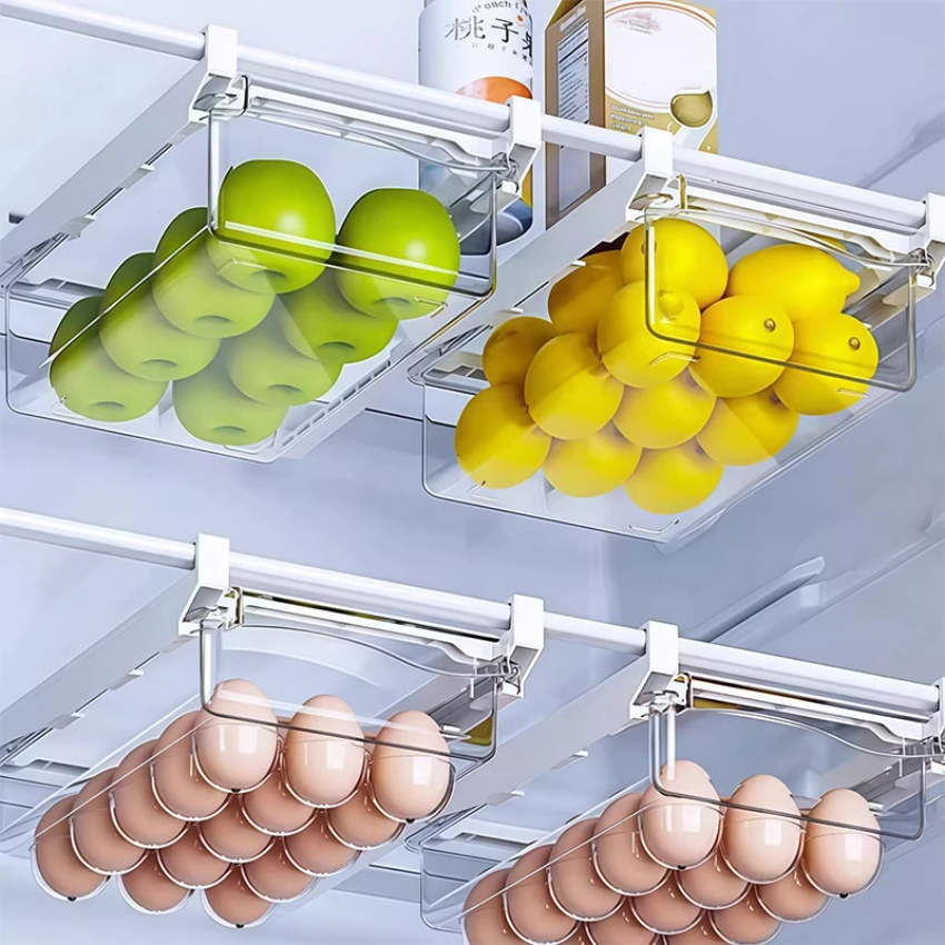 Refrigerator Drawer-type Stora - Kitchen Baking Tray Storage review and price