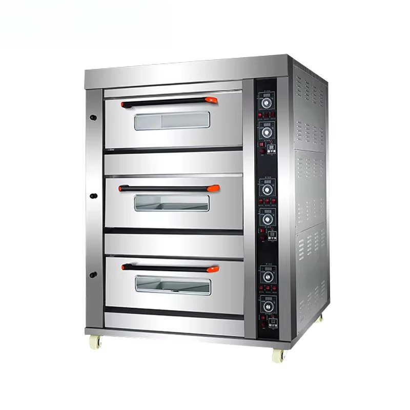Guangzhou 3 Deck 6 Trays Comme - Commercial Kitchen Baking Equipment review and price