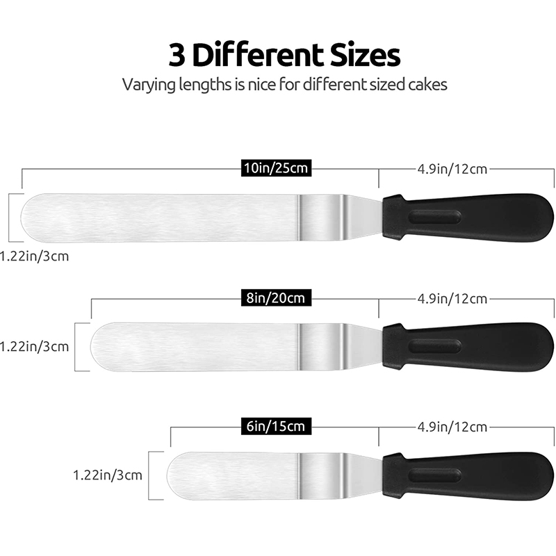 LMETJMA Cake Offset Spatula St - Offset Spatula Set review and price