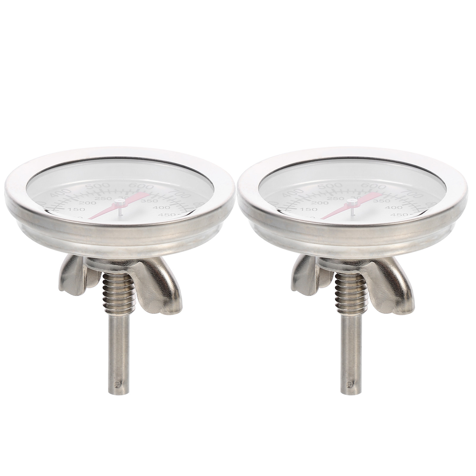 2Pcs Stainless Steel Oven Ther - Kitchen Baking Cooking review and price