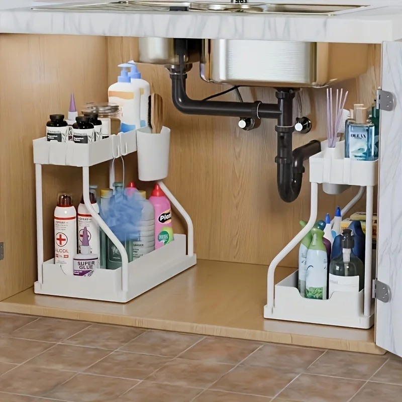 Under Sink Organizer Space Sav - Kitchen Baking Tray Storage review and price