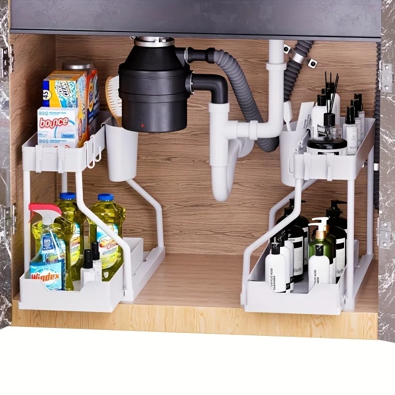 Under Sink Organizer Space Sav - Kitchen Baking Tray Storage review and price