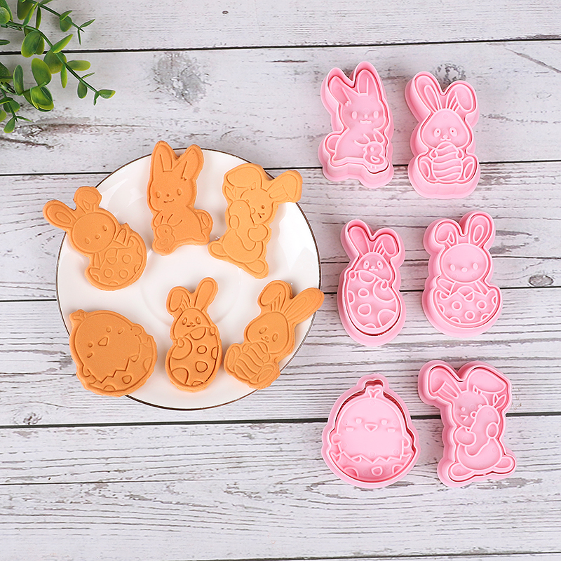 6pcs/Set Easter Bunny Cookie C - Kitchen Baking Set review and price
