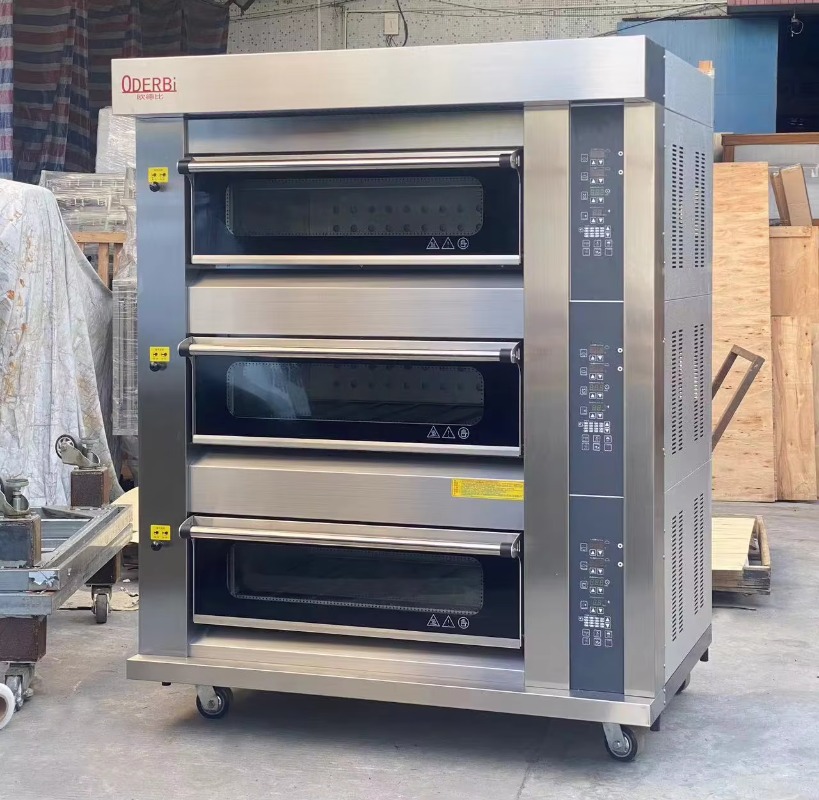 Customized Commercial 3 Deck 6 - Commercial Kitchen Baking Equipment review and price