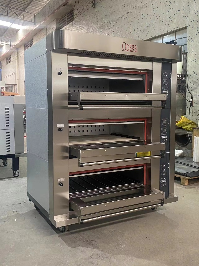 Customized Commercial 3 Deck 6 - Commercial Kitchen Baking Equipment review and price