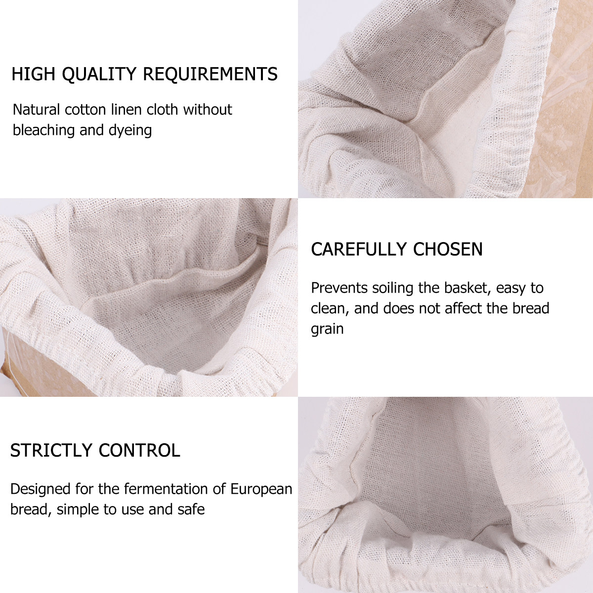 2Pcs Fermentation Basket Liner - Kitchen Baking Supplies review and price