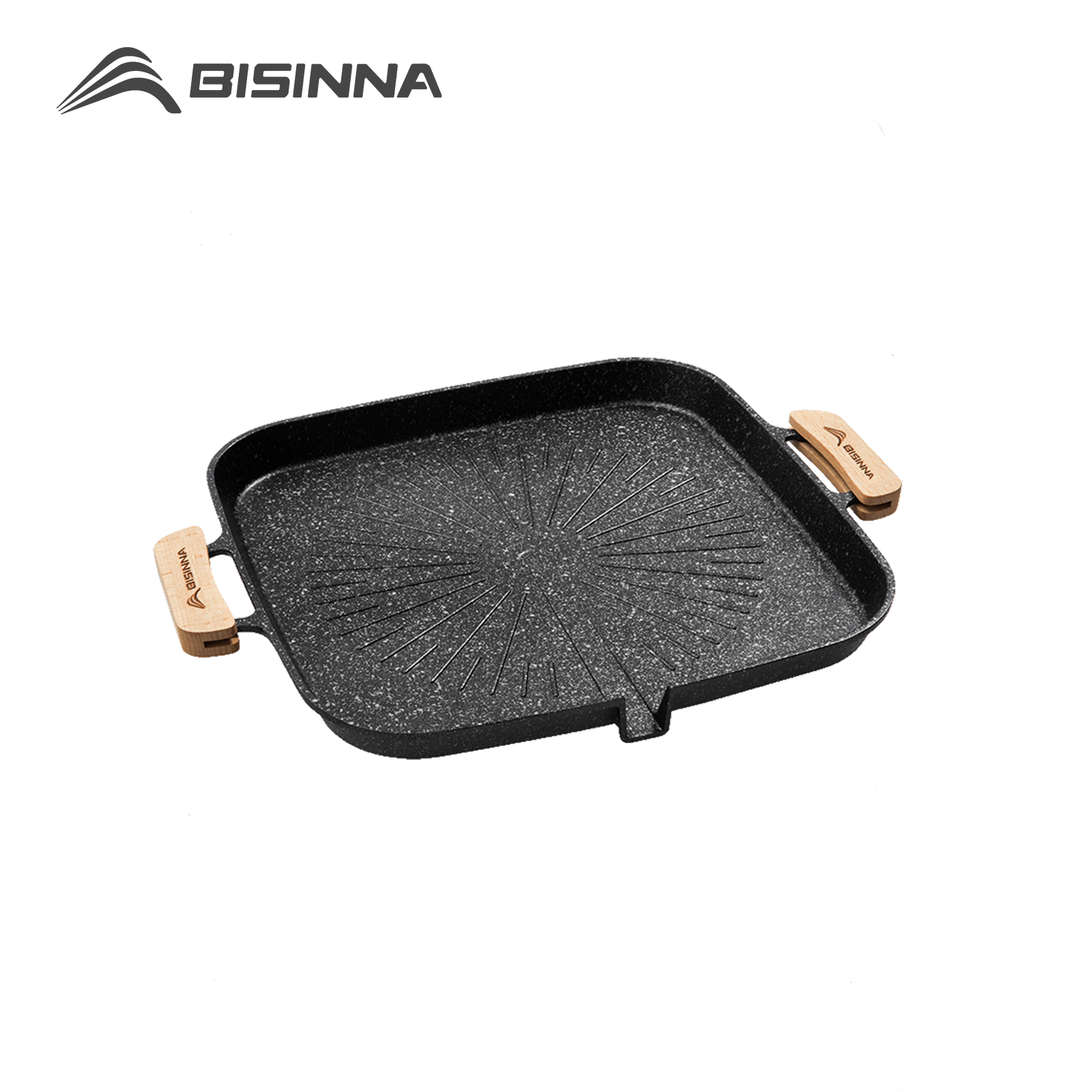 BISINNA Square BBQ Grill Pan N - Kitchen Baking Containers review and price