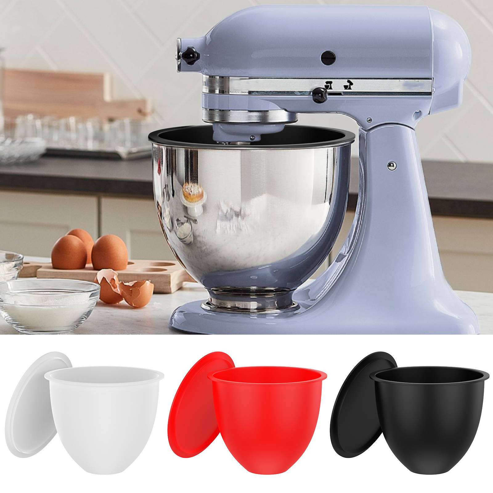 Silicone Bowl With Lids Includ - Kitchen Aid Baking Lid review and price