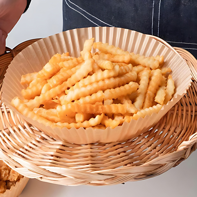 50/100PCS Air Fryer Paper Plat - Kitchen Baking Set review and price