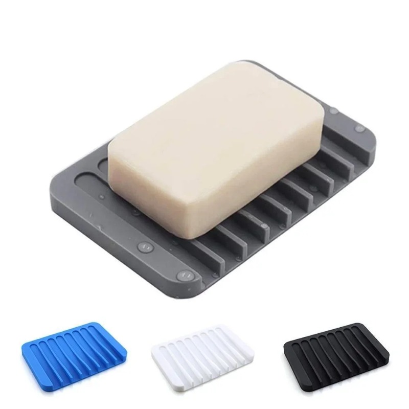 Self Draining Soap Holder Sili - Kitchen Baking Tray Storage review and price