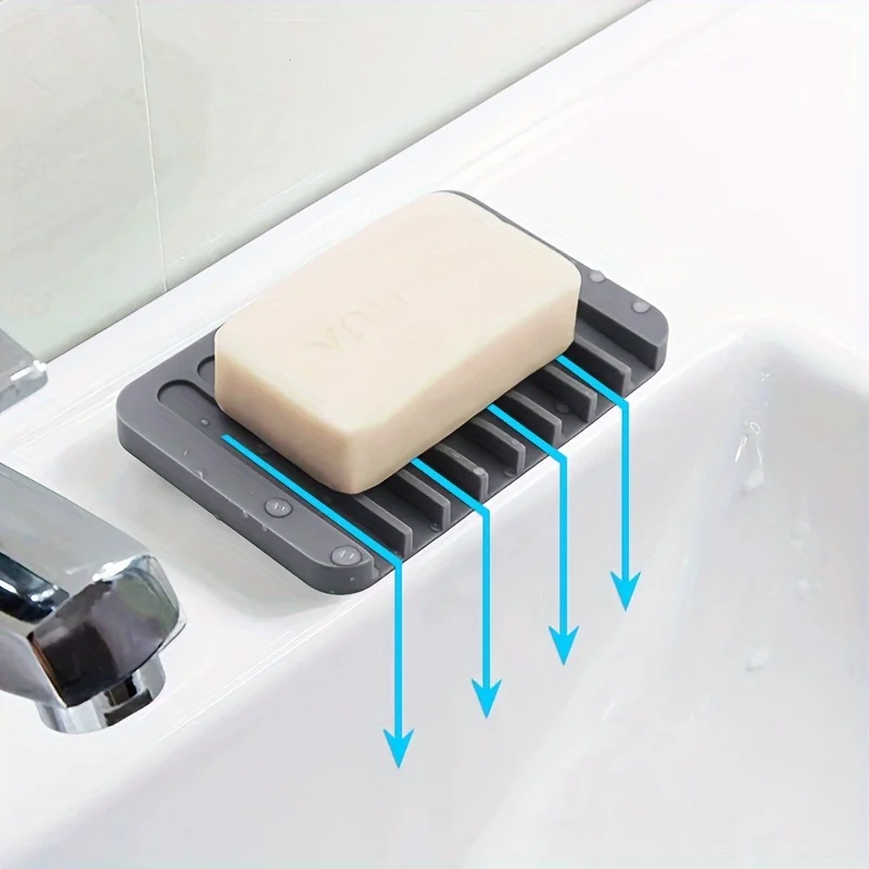New 1PC Silicone Draining Soap - Kitchen Baking Tray Storage review and price