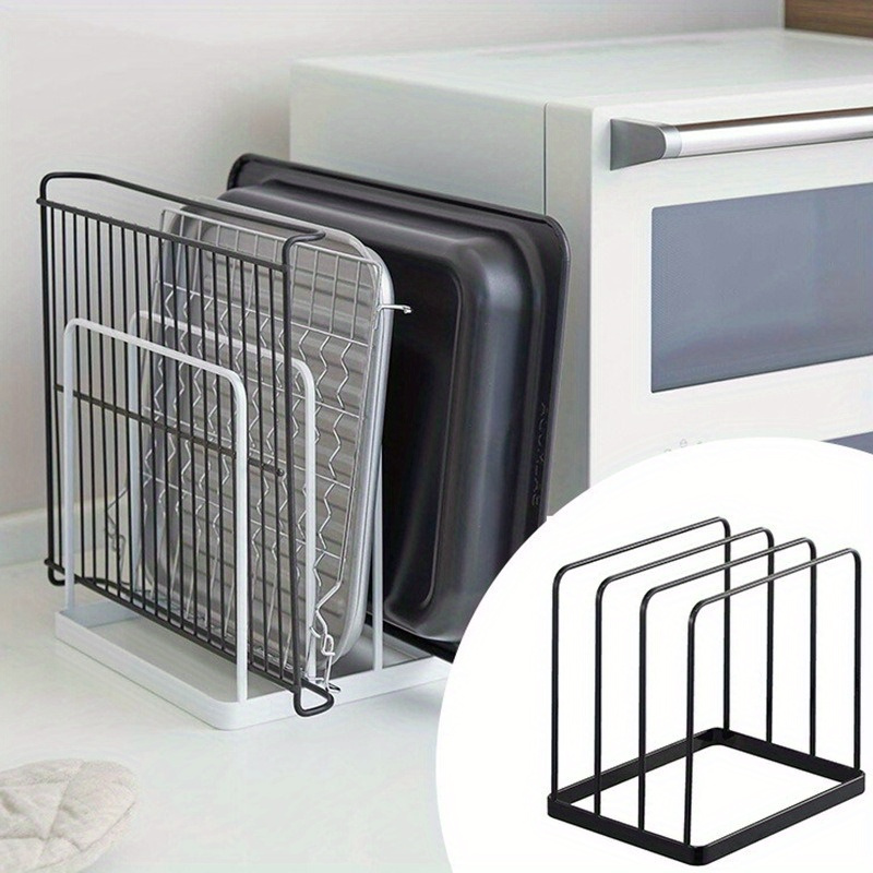 Vertical Cutting Board Rack Fo - Kitchen Baking Tray Storage review and price