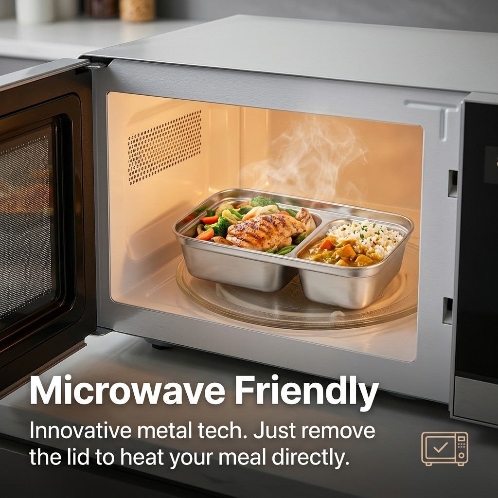 Microwave Safe 304 Stainless S - Kitchen Baking Tray Storage review and price