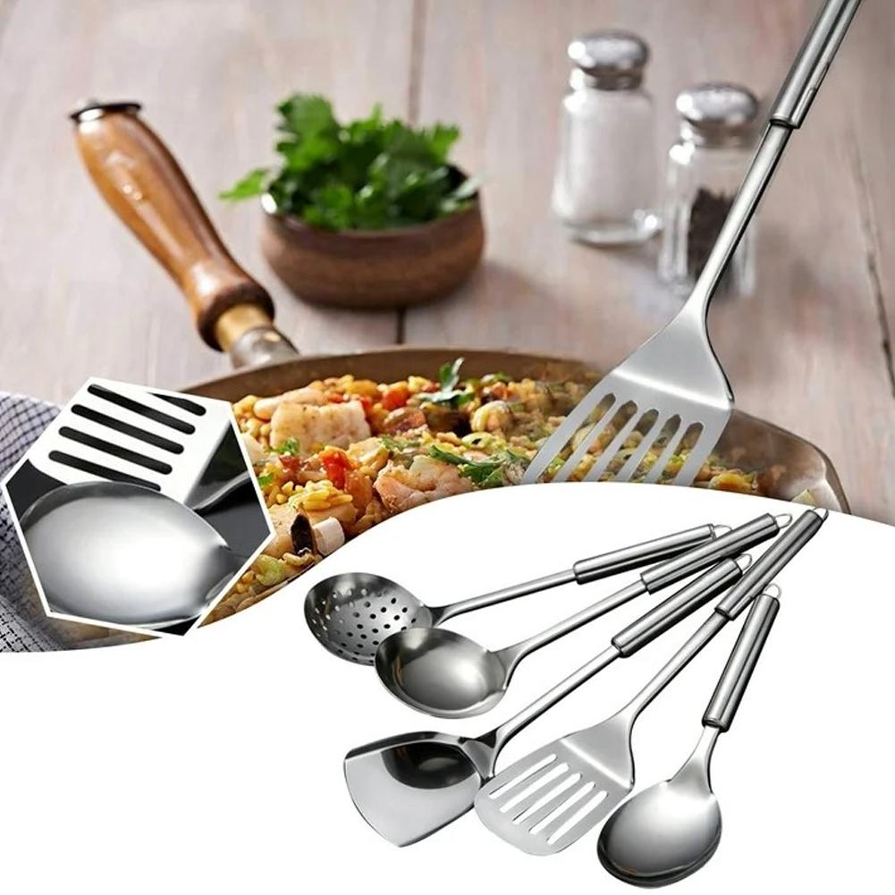 5PCS/SET Stainless Steel Pract - Offset Spatula Set review and price
