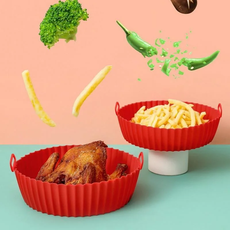 Silicone Basket Pot Tray Airfr - Kitchen Baking Containers review and price