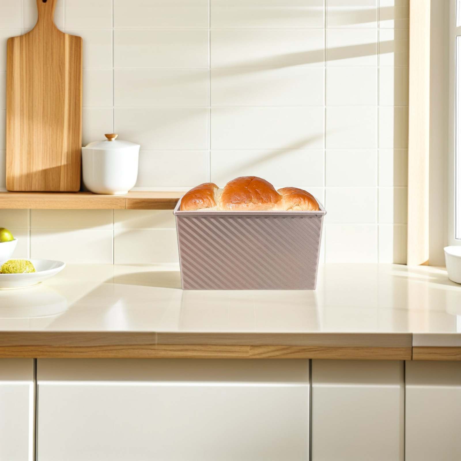 Non-Stick Rectangular Toast Pa - Kitchen Baking Supplies review and price