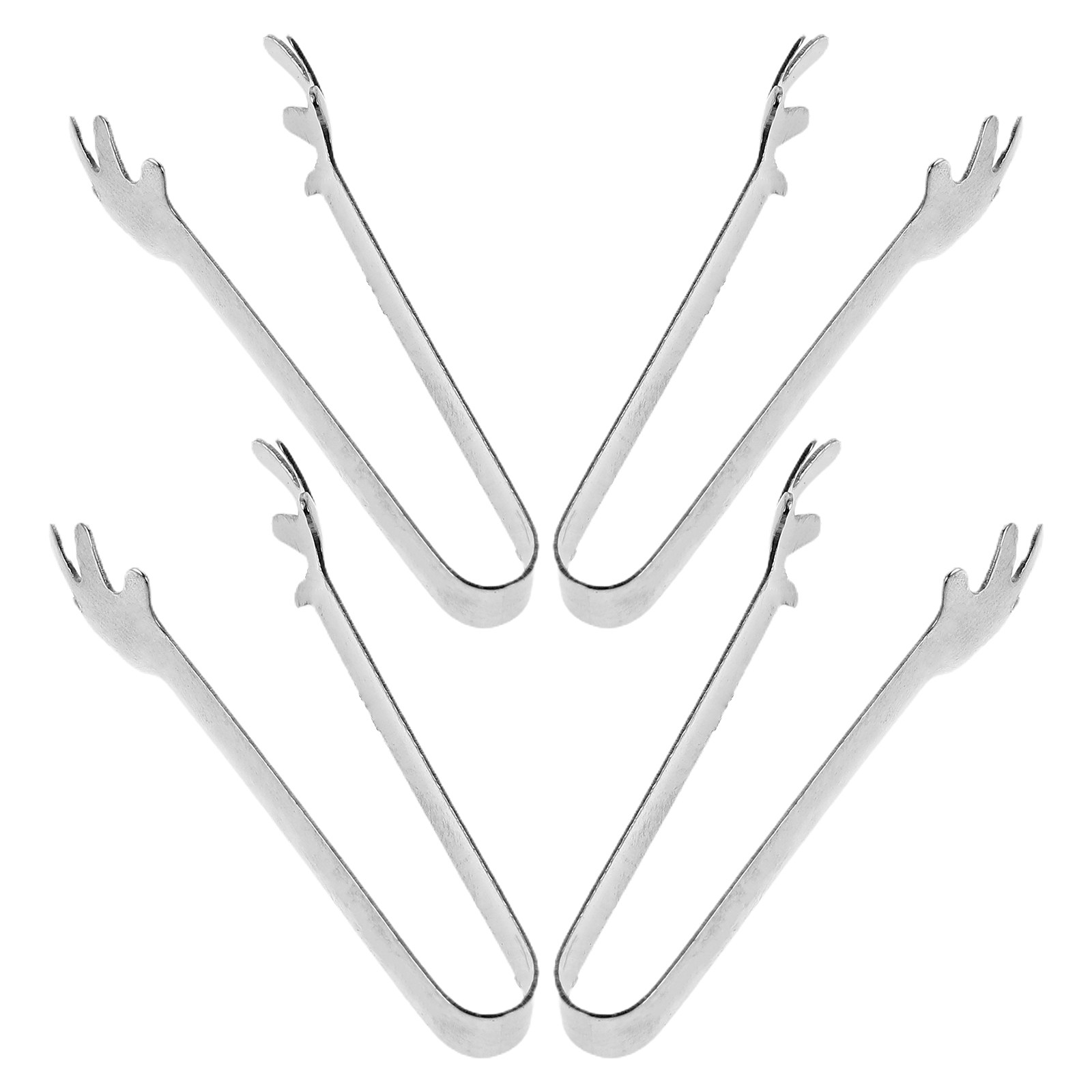 4Pcs Mini Bread Tongs Cute Tin - Kitchen Baking Game review and price
