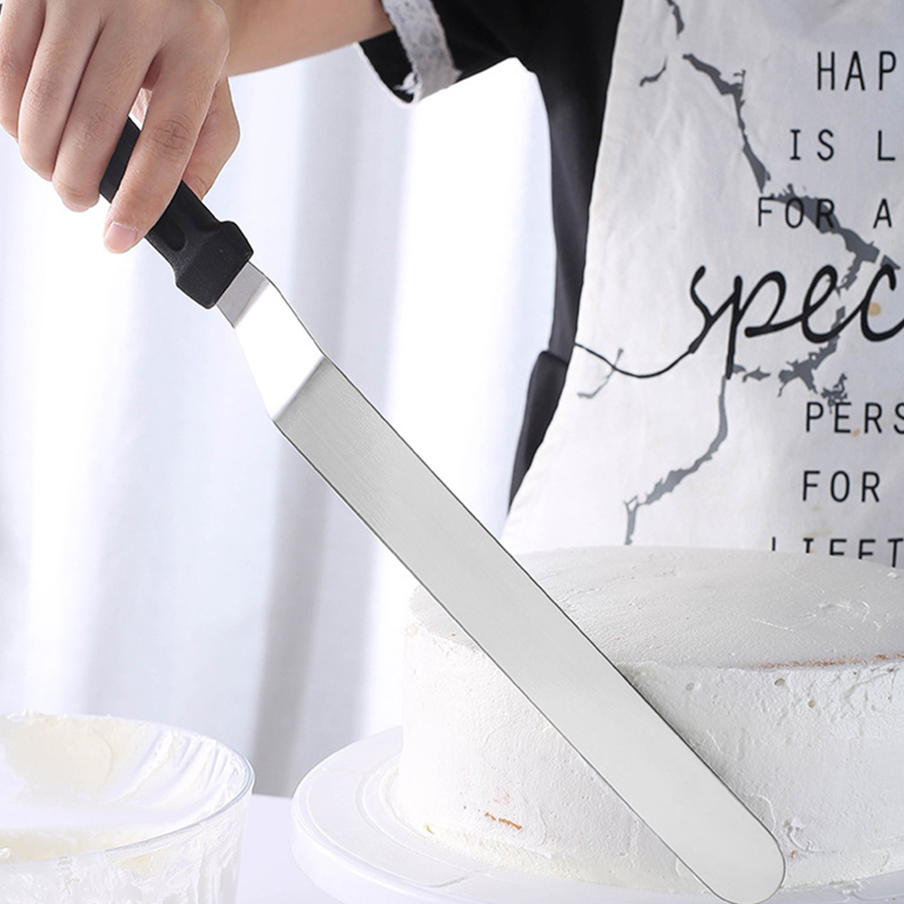 1PC Stainless Steel Cake Scrap - Offset Spatula Set review and price